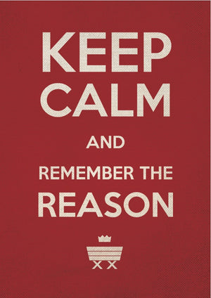 Remember the reason - Christmas Cards (cardkeepcalm6pack)