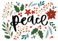 Peace - Christmas Cards (cardpeace6pack)