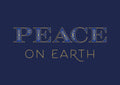 Peace on Earth - Christmas Cards (cardbluepeace6pack)