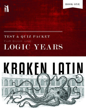 Kraken Latin 1: Test & Quiz Packet