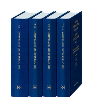 Novum Testamentum Graecum, Editio Critica Maior VI: Revelation, Complete Set (3 vols) by Institute for New Testament Textual Research
