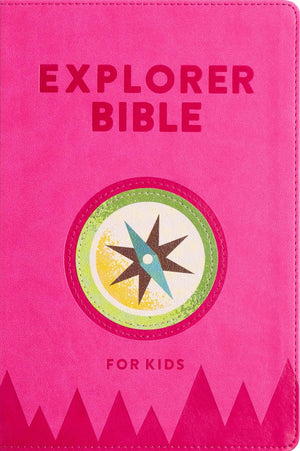 KJV Explorer Bible for Kids (Bubble Gum, LeatherTouch, Indexed) by Bible
