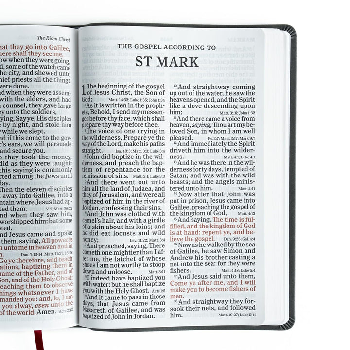 KJV Super Giant Print Reference Bible, Value Edition (LeatherTouch ...