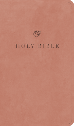 ESV Premium Church Bible: TruTone®, Blush Rose