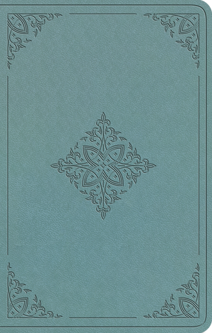 ESV Premium Gift Bible (TruTone, Paris Sky, Fleur-de-lis Design)