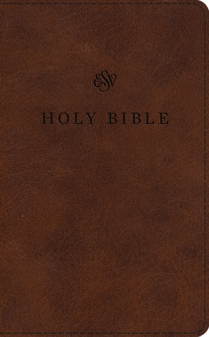 ESV Premium Church Bible, Large Print (TruTone, Brown)