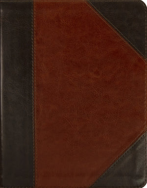ESV Single Column Journaling Bible (TruTone, Brown/Cordovan, Portfolio Design)