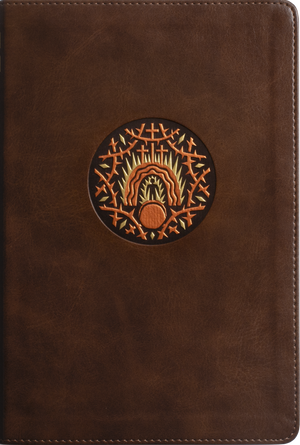 ESV The Biggest Story Holy Bible for Kids, Thumb Indexed (TruTone, Brown, Living Hope Design)