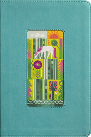 ESV The Biggest Story Holy Bible for Kids (TruTone, Teal, Waterfall Design)