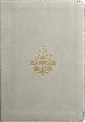 ESV Large Print Compact Bible, Red Letter (TruTone, Stone, Branch Design)