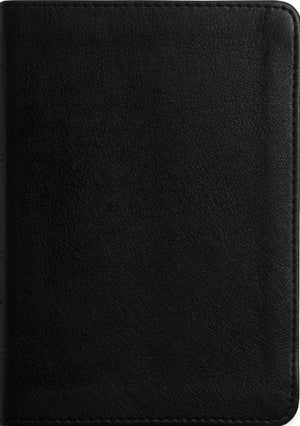 ESV Large Print Compact Bible, Red Letter (TruTone, Black)