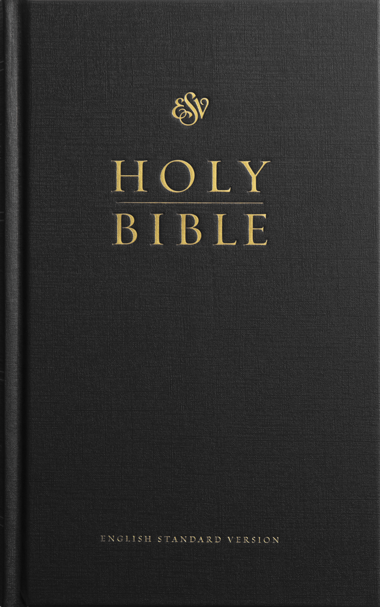 ESV Church Bible, Red Letter (Hardcover, Black) by ESV