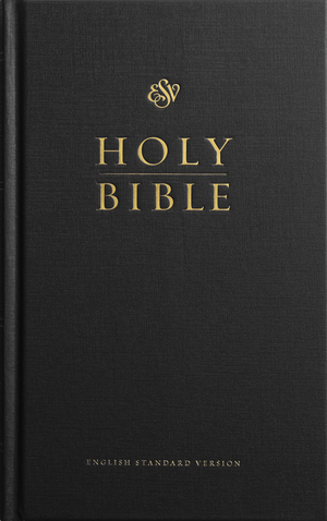 ESV Church Bible, Red Letter (Hardcover, Black)
