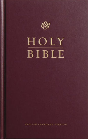 ESV Pew Bible (Hardcover, Burgundy)