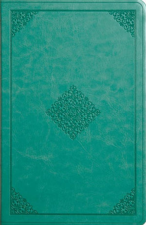 ESV Value Thinline Bible (TruTone, Teal, Ornament Design)