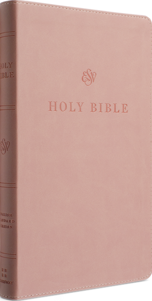 ESV Premium Church Bible: TruTone®, Blush Rose