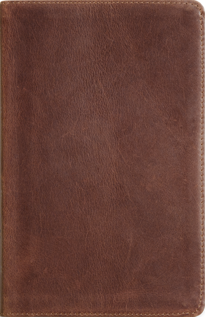 ESV Thinline Bible, Red Letter (Full Grain Leather, Deep Brown)