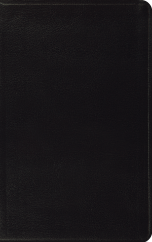 ESV Thinline Bible, Red Letter (Bonded Leather, Black)