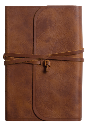 ESV Thinline Bible, Red Letter (Natural Leather, Brown, Flap with Strap)