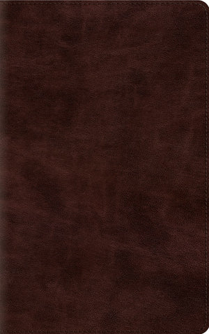ESV Thinline Bible, Thumb Indexed (TruTone, Espresso)