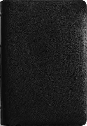 ESV Heirloom Bible, Veritas: Single Column Edition (Goatskin, Black)