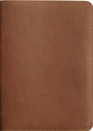 ESV Heirloom Bible, Alpha: Personal Size Edition (Cowhide, British Tan)