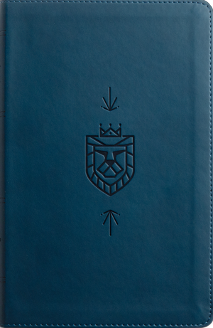 ESV Holy Bible for Kids (Trutone, Dark Blue, Lion of Judah Design)