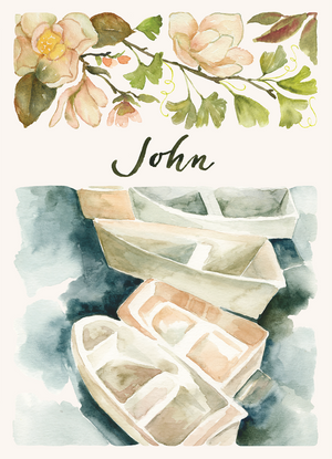 ESV Scripture Journal: John (Artwork by Ruth Chou Simons)
