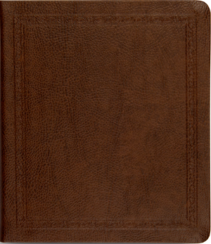 ESV Journaling Bible (Bonded Leather, Mocha, Threshold Design)