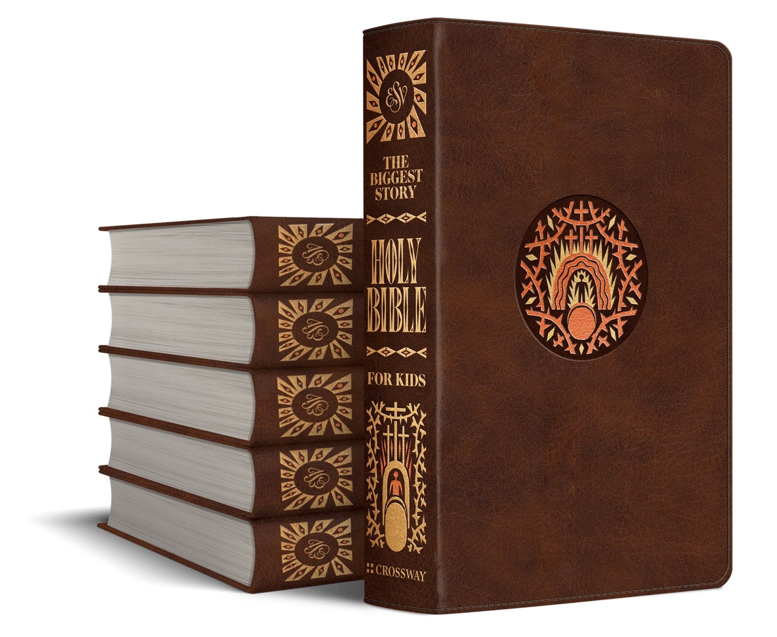 ESV The Biggest Story Holy Bible for Kids (TruTone, Brown, Living Hope ...