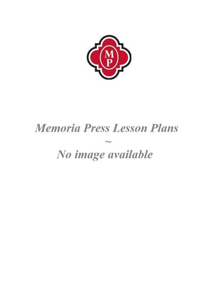 Memoria Press Lesson Plans - No Image Available