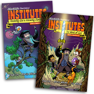 John Calvin's Illustrated Institutes 2-Book Pack (Book 1, Chapters 1-5, 6-9)
