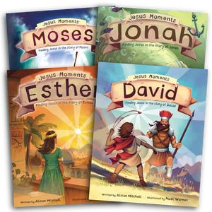 Jesus Moments 4-Book Pack