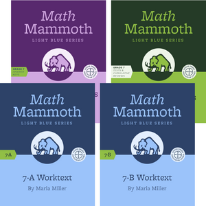 Math Mammoth - Grade 7 Pack