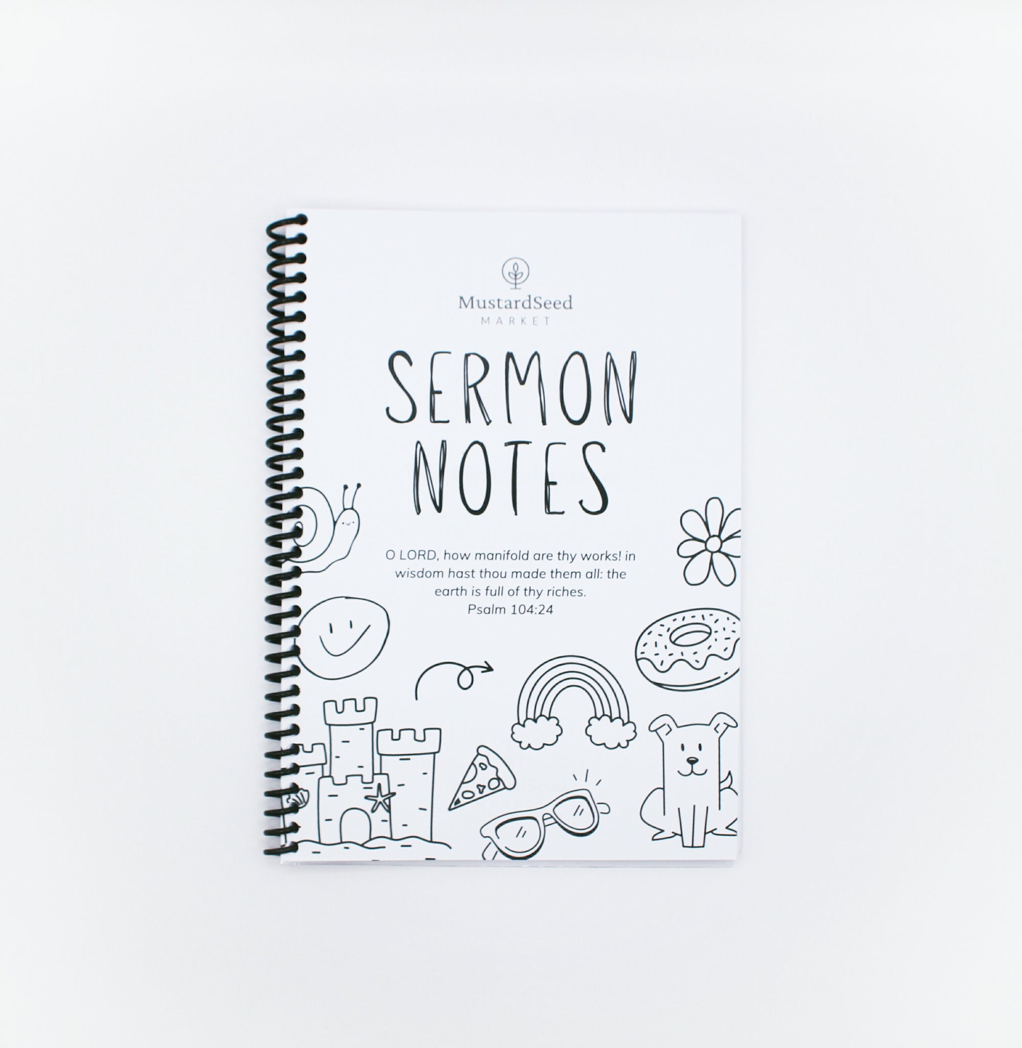 Colouring In Theme Kids Sermon Notebook | Reformers Bookshop