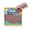 Noah's Ark 5 Layer Wooden Puzzle - opening boat layer