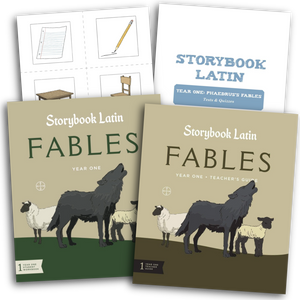 Storybook Latin Year 1 Package + Flashcards