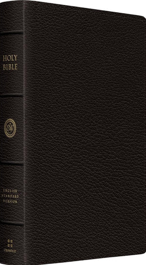 ESV Heirloom SC Legacy Bible (Goat, Blk) | 9781433568657