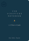 CSB Scripture Notebook, 1-2 Peter and Jude by Bible (9781087722610) Reformers Bookshop