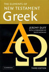 9780521755511-Elements of New Testament Greek, The (Third Edition)-Duff, Jeremy