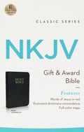 NKJV Gift and Award Bible (Imitation Leather, Black)
