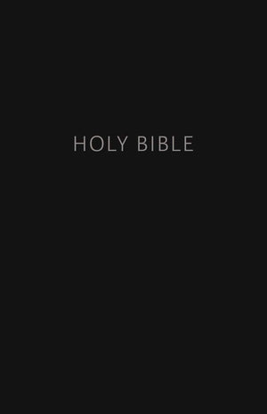 NKJV Pew Bible Hardcover Black
