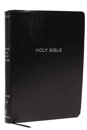 NKJV Value Super Giant Print Reference Bible Leatherflex Black Bible