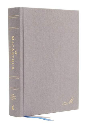 NASB Macarthur Study Bible 2nd Edition Gray by Bible (9780785230304) Reformers Bookshop