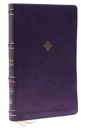 NKJV Thinline Bible Leathersoft Navy Bible