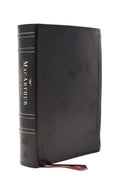 The ESV MacArthur Study Bible 2nd Edition (Leathersoft - Black, Thumb Indexed)
