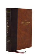 The ESV MacArthur Study Bible 2nd Edition (Leathersoft - Brown, Thumb Indexed)
