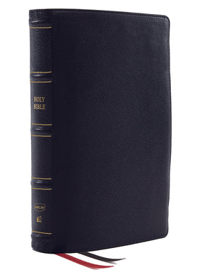 NKJV Thinline Reference Bible Leathersoft Black Bible