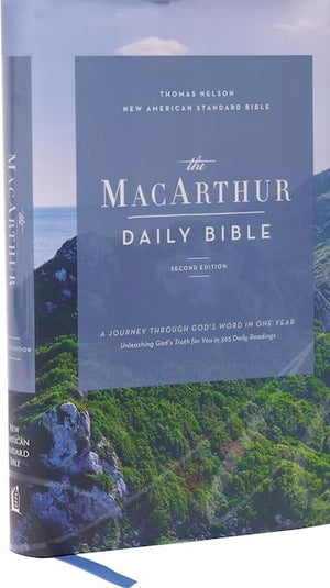NASB Macarthur Daily Bible 2nd Edition (Hardcover, Comfort Print)