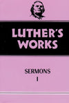 Luther's Works, Volume 51: Sermons 1 | 9780800603519